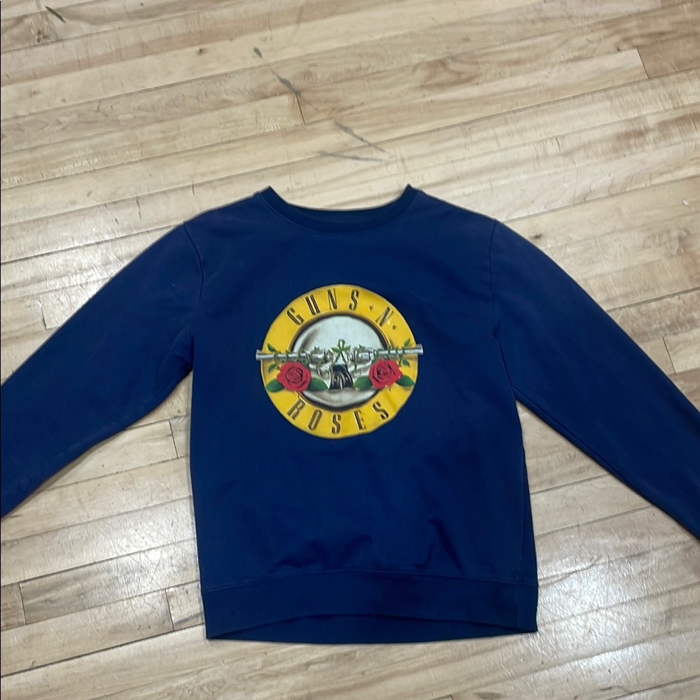Guns N' Roses Blue Sweatshirt